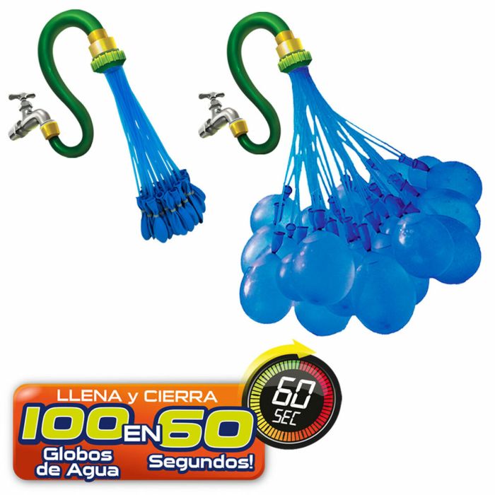 Globos de Agua Zuru Bunch-O-Balloons Lanzador 6 Unidades 4