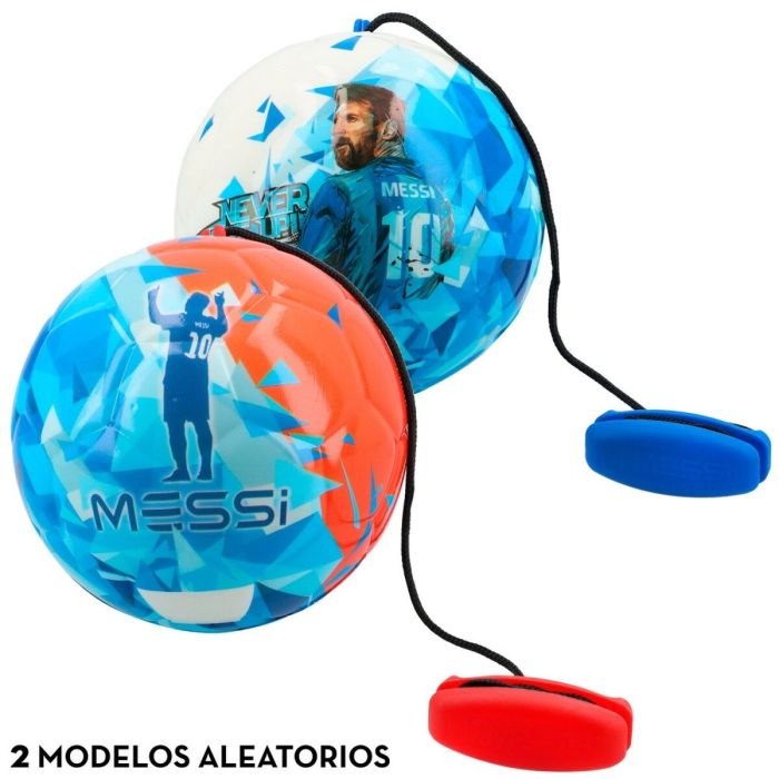 Balón de Fútbol Messi Training System Cuerda Entrenamiento Poliuretano (4 Unidades) 2