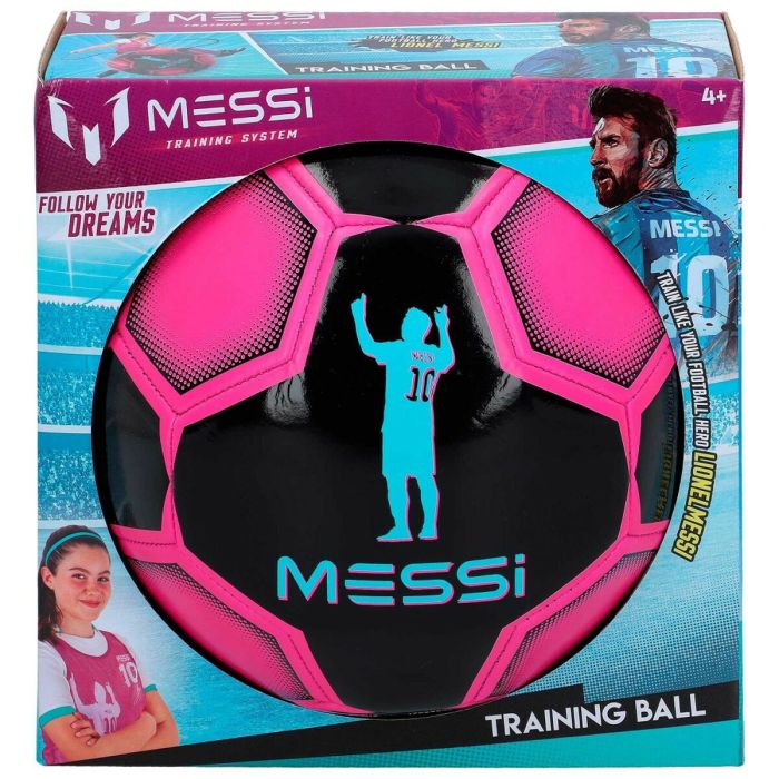 Balón de Fútbol Messi Training System Cuerda Entrenamiento Poliuretano (4 Unidades) 1
