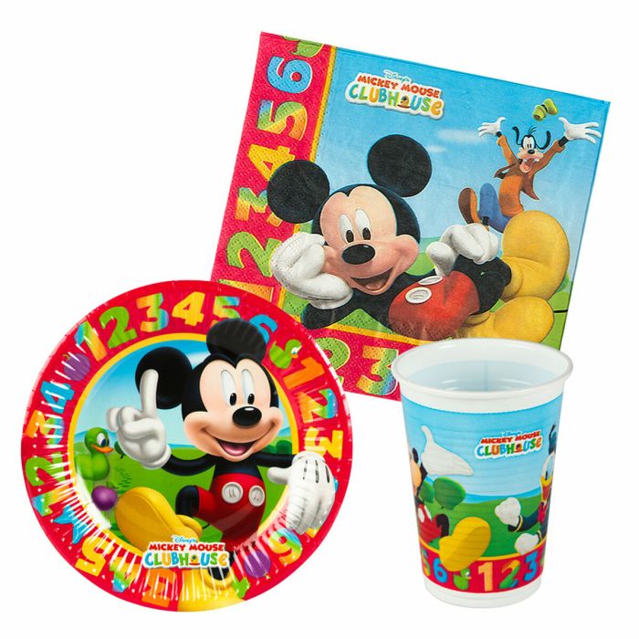 Set Artículos de Fiesta Mickey Mouse (6 Unidades) 2