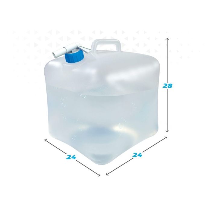 Botella de Agua Aktive 24 x 28 x 24 cm Polietileno 15 L (12 Unidades) 1