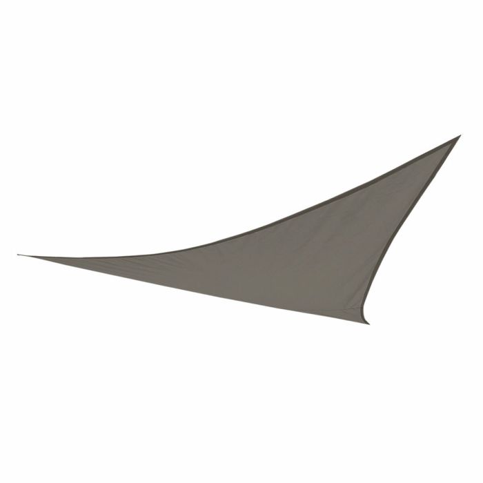 Toldo Aktive Triangular 500 x 0,5 x 500 cm Gris Poliéster (4 Unidades) 3