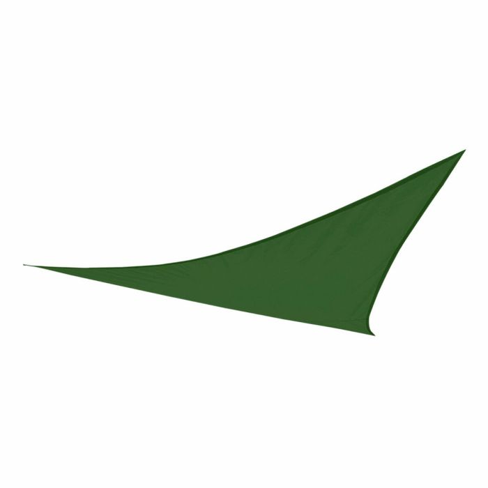 Toldo Aktive Triangular 500 x 0,5 x 500 cm Poliéster Verde (4 Unidades) 3