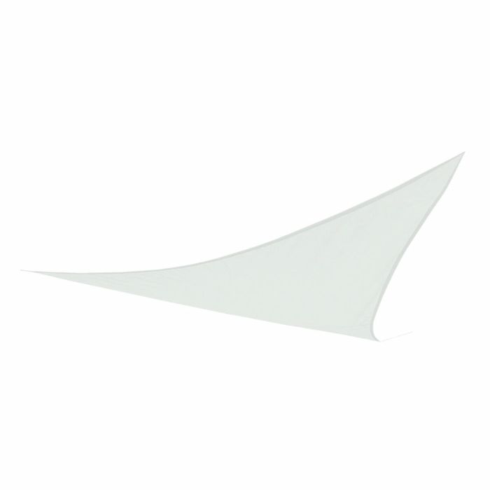 Toldo Aktive Triangular 500 x 500 cm Poliéster Blanco (4 Unidades) 3