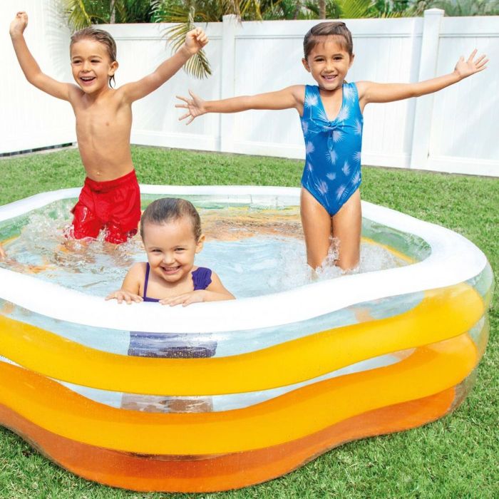 Piscina Hinchable para Niños Intex 185 x 53 x 180 cm 460 L (3 Unidades) 2