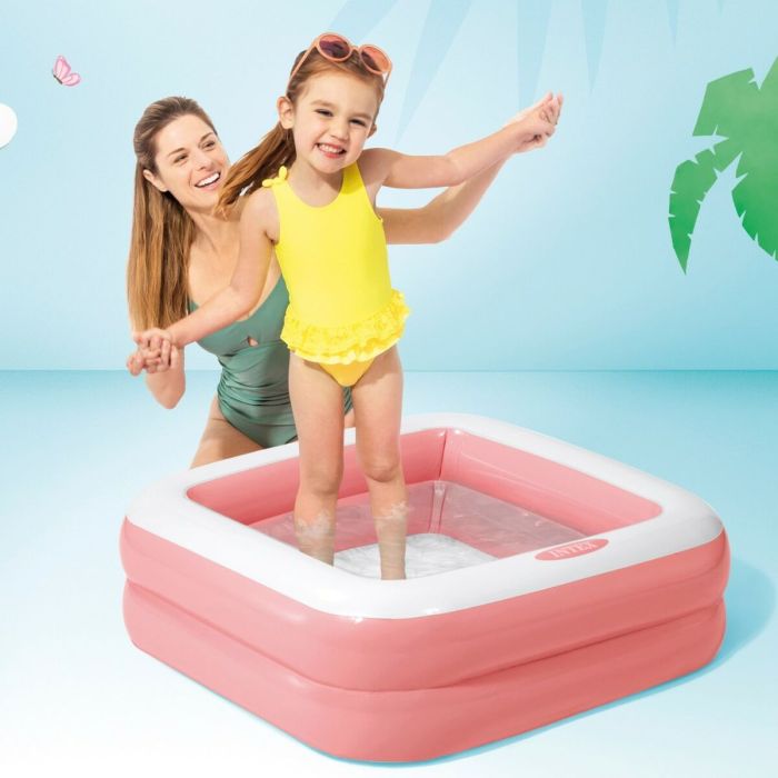 Piscina Hinchable para Niños Intex Cuadrada 57 L 86 x 25 x 86 cm (6 Unidades) 2