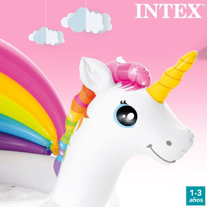 Piscina Hinchable para Niños Intex Unicornio Toldo 102 x 69 x 127 cm 45 L (6 Unidades) 1