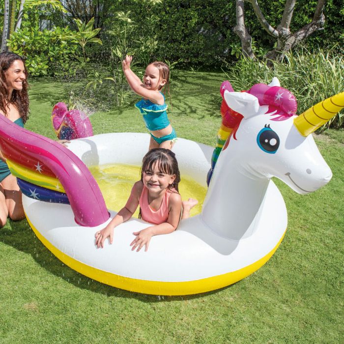 Piscina Hinchable para Niños Intex Unicornio 27,2 x 10,4 x 19,3 cm 151 L (4 Unidades) 3