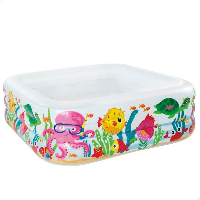 Piscina Hinchable para Niños Intex Acuario 340 L 159 x 50 x 159 cm (3 Unidades) 3