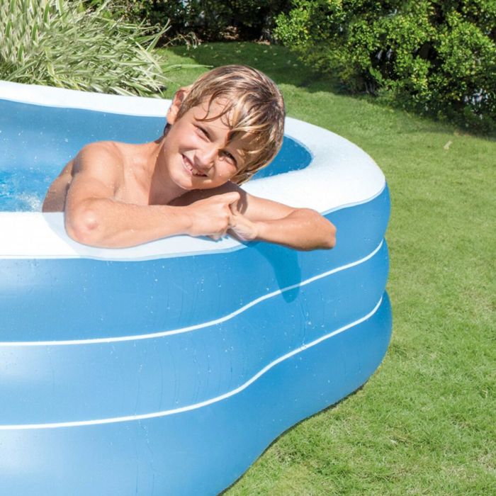 Piscina Hinchable Intex Azul 229 x 56 x 229 cm 1250 L (2 Unidades) 2