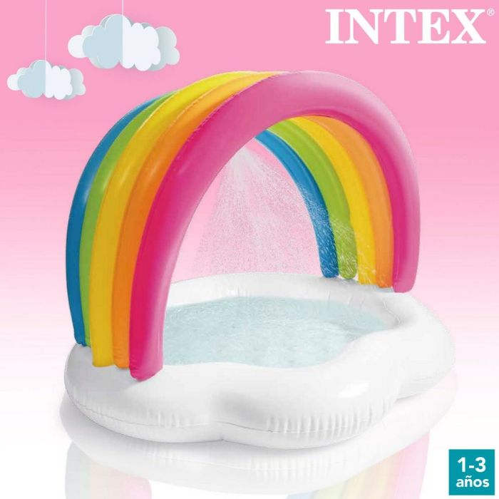 Piscina Hinchable para Niños Intex Arcoíris 119 x 84 x 94 cm 84 L (6 Unidades) 1