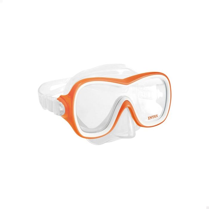 Gafas de Buceo con Tubo Intex Wave Rider Naranja 2