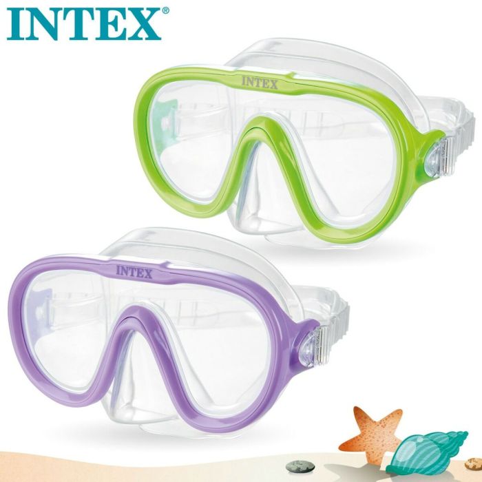 Gafas de Snorkel Intex Sea Scan Morado (12 Unidades) 5