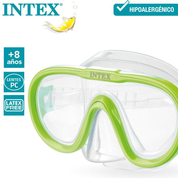 Gafas de Snorkel Intex Sea Scan Morado (12 Unidades) 4
