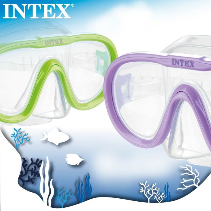 Gafas de Snorkel Intex Sea Scan Morado (12 Unidades) 3