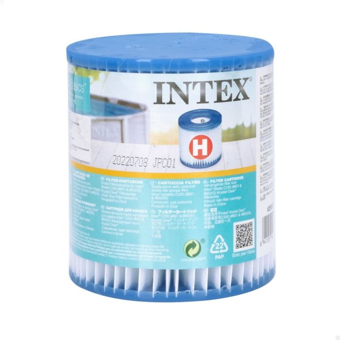 Filtro para Depuradora Intex Recambio Tipo H (12 Unidades) 1