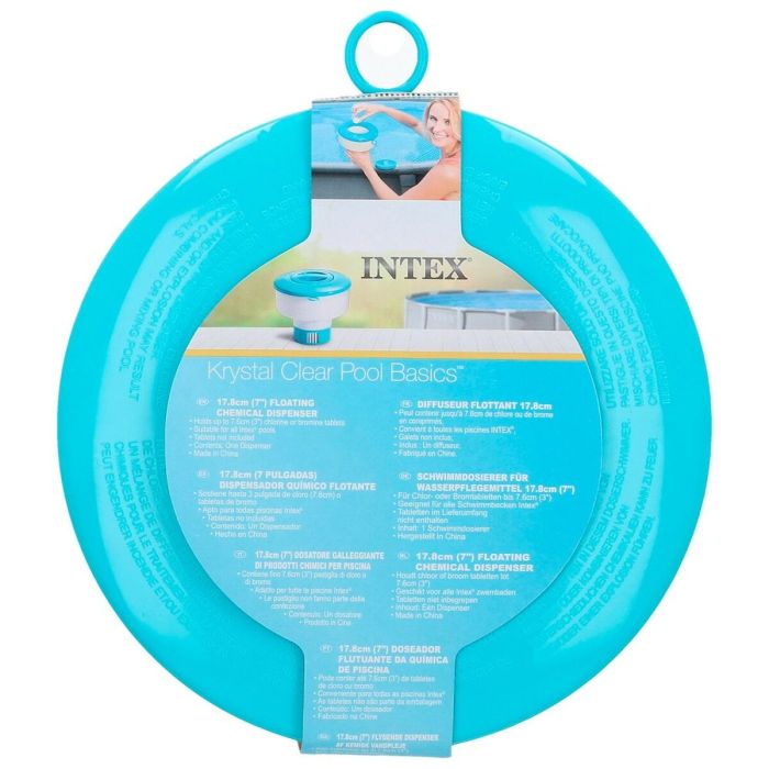 Dispensador de Cloro Intex Piscina 24 Unidades 12,7 x 12,7 cm 1