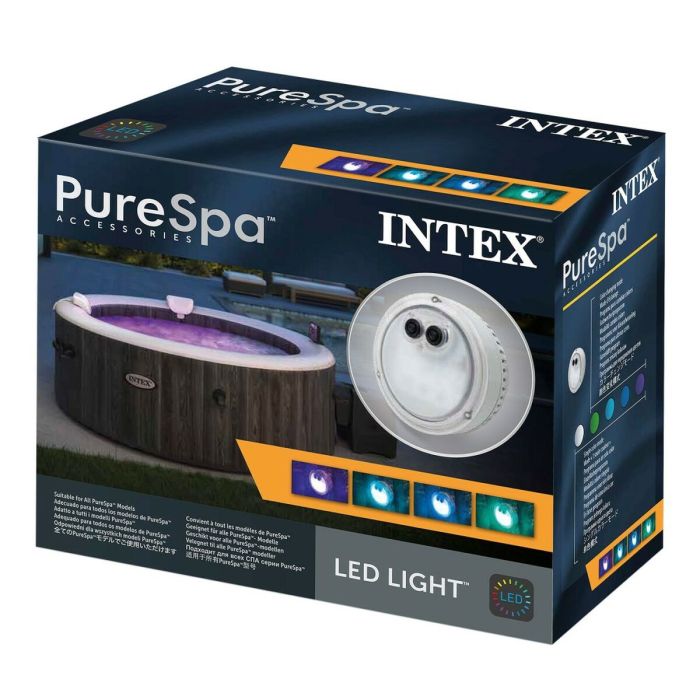Lámpara LED Intex 28503 Multicolor (8 Unidades) 1