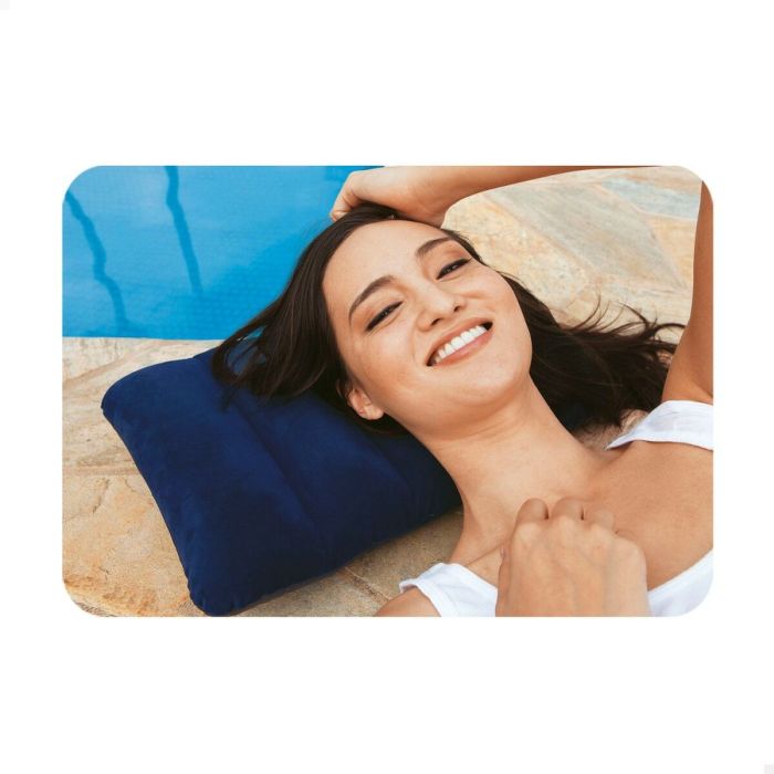 Almohada Intex Downy Pillow Hinchable Azul 43 x 9 x 28 cm (24 Unidades) 2
