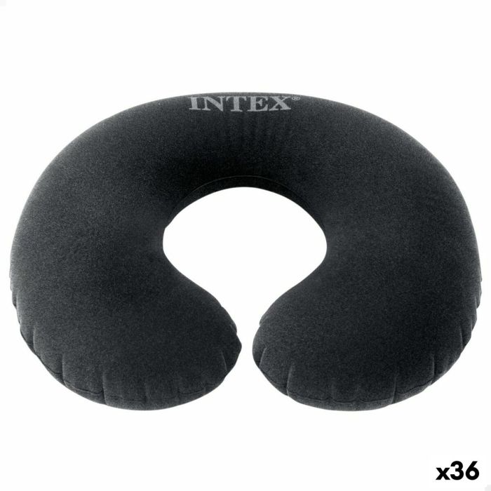 Almohada de Viaje Intex Gris 36 x 10 x 30 cm 5