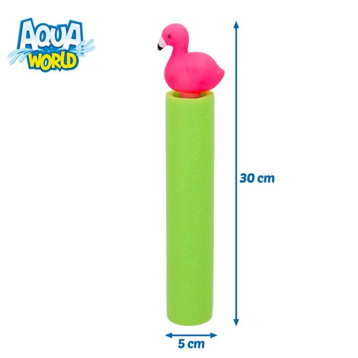 Lanzador de agua Colorbaby Flamenco rosa 80 ml 30 x 5 x 5 cm (24 Unidades) 3