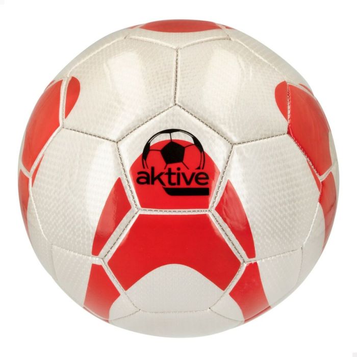 Balón de Fútbol Aktive 5 Ø 22 cm PVC Goma (12 Unidades) 1