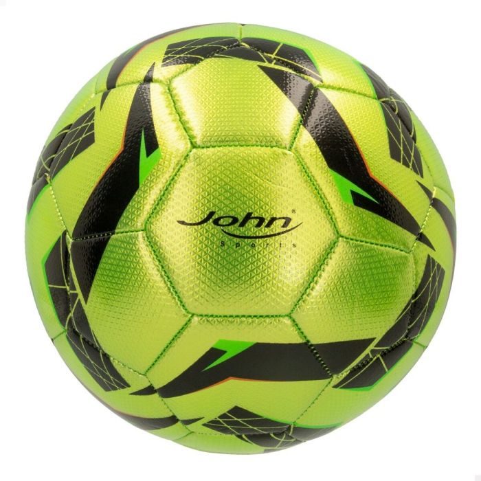 Balón de Fútbol John Sports Competition Techno 5 Ø 22 cm Cuero Sintético (12 Unidades) 4