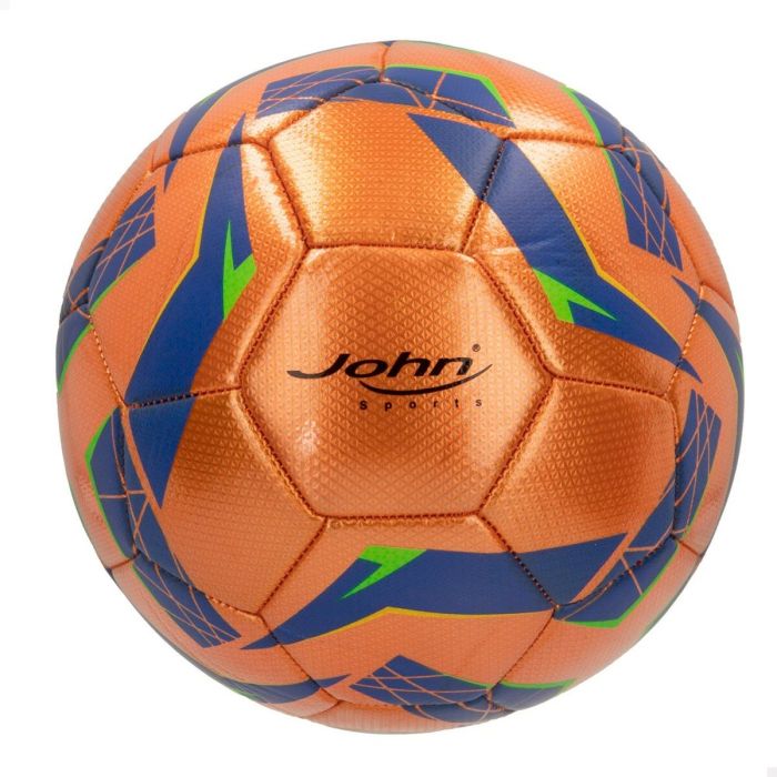 Balón de Fútbol John Sports Competition Techno 5 Ø 22 cm Cuero Sintético (12 Unidades) 3