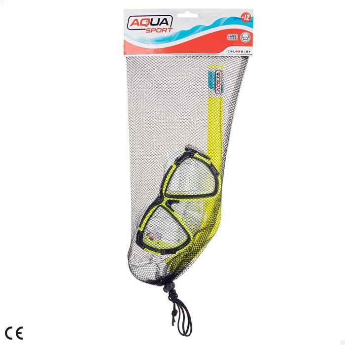 Gafas de Buceo con Tubo Colorbaby Aqua Sport Adultos (6 Unidades) 2