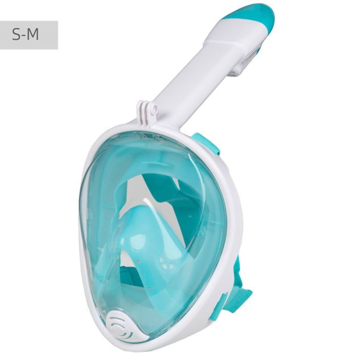 Mascara de buceo AquaSport Azul claro S/M (4 Unidades) 3