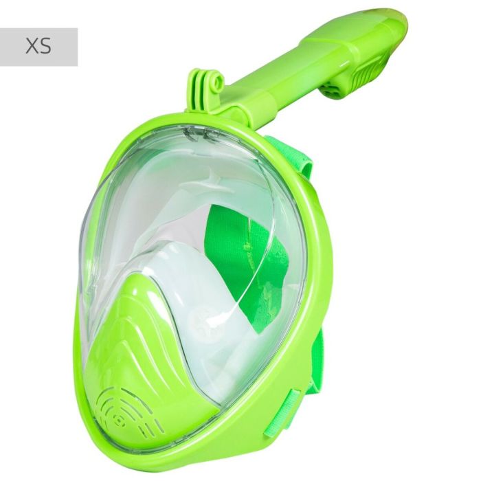 Mascara de buceo AquaSport Verde XS (4 Unidades) 3