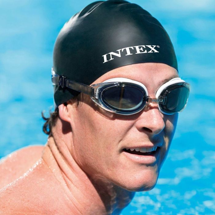 Gorro de Natación Intex Talla única Silicona (24 Unidades) 1