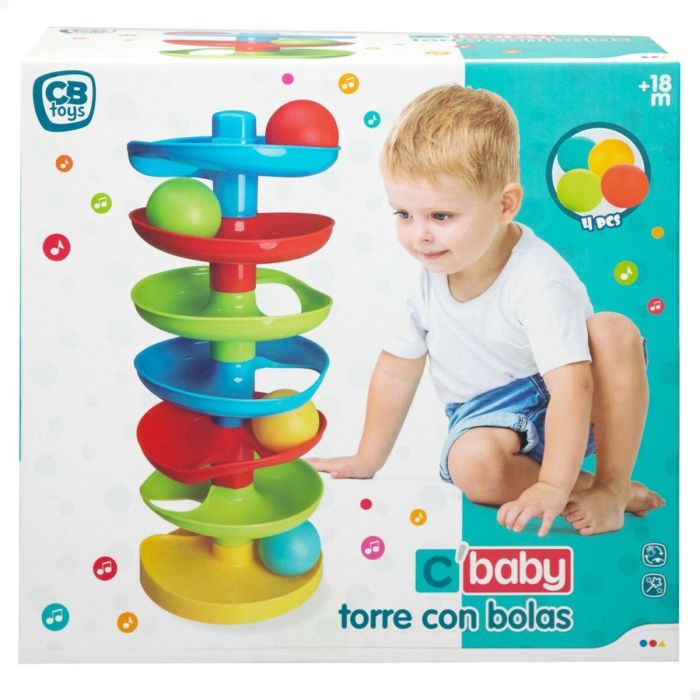 Juego de Habilidad para Bebé Colorbaby 15 x 37 x 15 cm (6 Unidades) 1