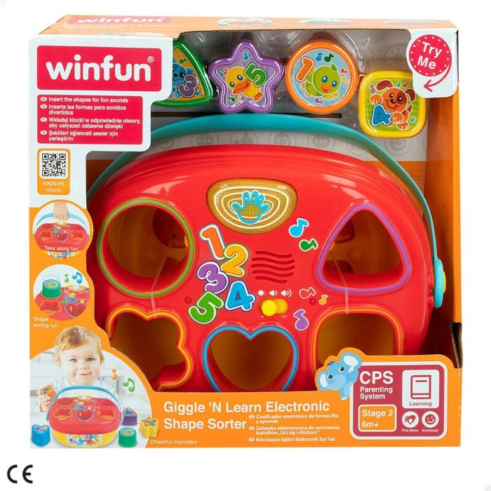 Juguete Interactivo para Bebés Winfun 22 x 9,5 x 15,5 cm (4 Unidades) 1