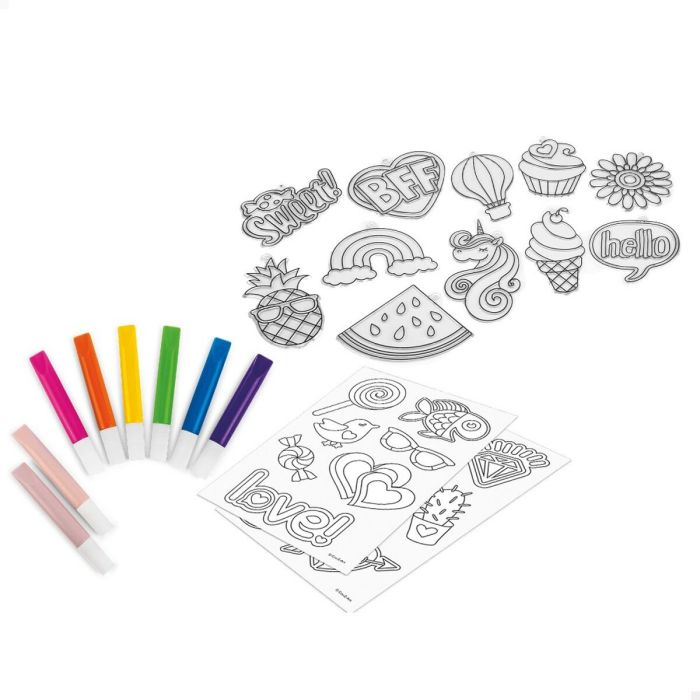 Set de Manualidades Cra-Z-Art Pegatinas Plástico (4 Unidades) 1