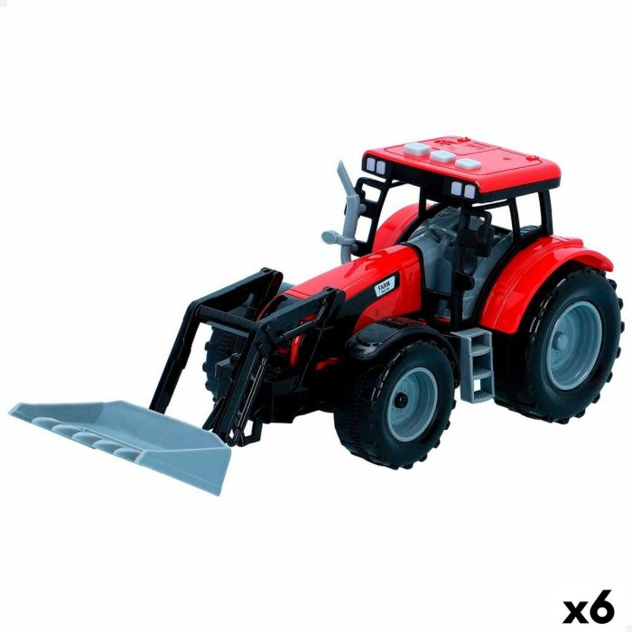 Tractor con Pala Speed & Go 24,5 x 10 x 8,5 cm (6 Unidades)