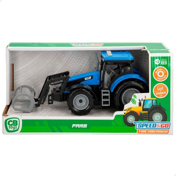 Tractor con Pala Speed & Go 24,5 x 10 x 8,5 cm (6 Unidades) 1