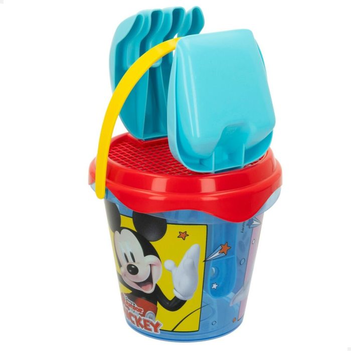 Set de Juguetes de Playa Mickey Mouse Ø 14 cm Plástico (24 Unidades) 3