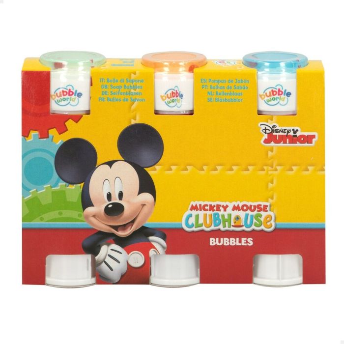 Set de pomperos Mickey Mouse 3 Piezas 60 ml (24 Unidades) 1