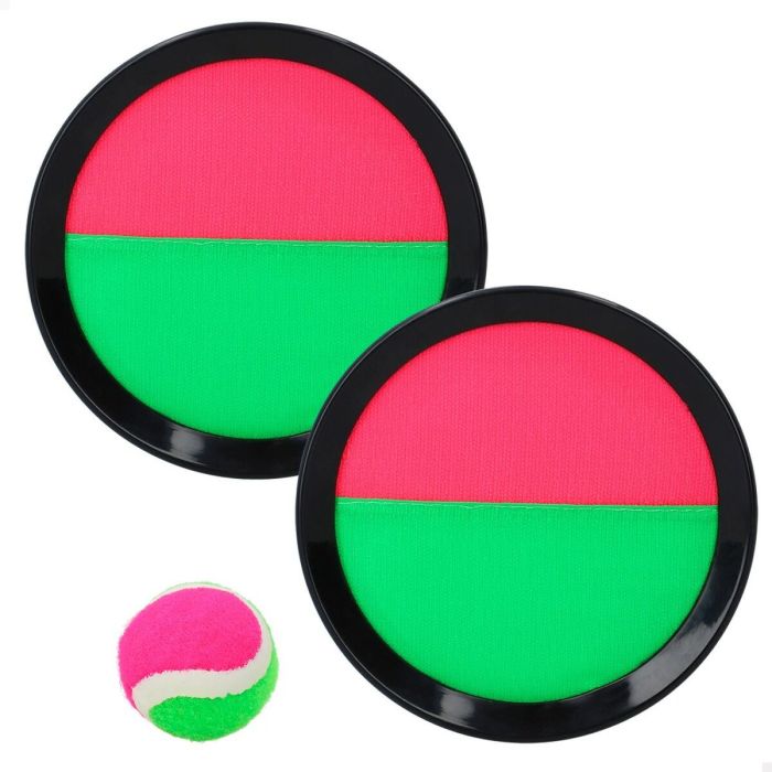 Juguete de Playa Colorbaby Catch Ball 20 x 2 x 20 cm Velcro (12 Unidades) 3