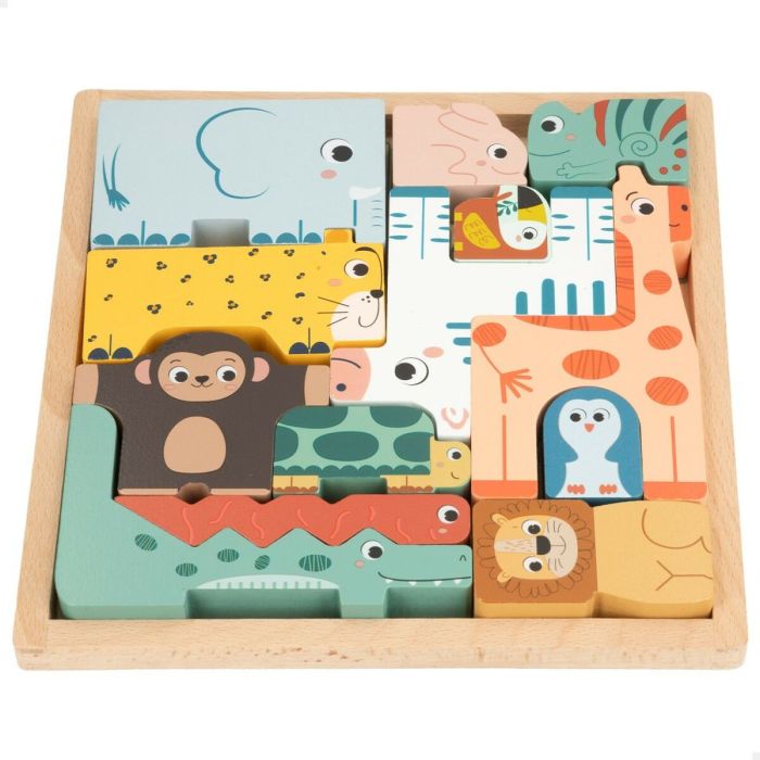 Puzzle Infantil de Madera Woomax (6 Unidades) 1