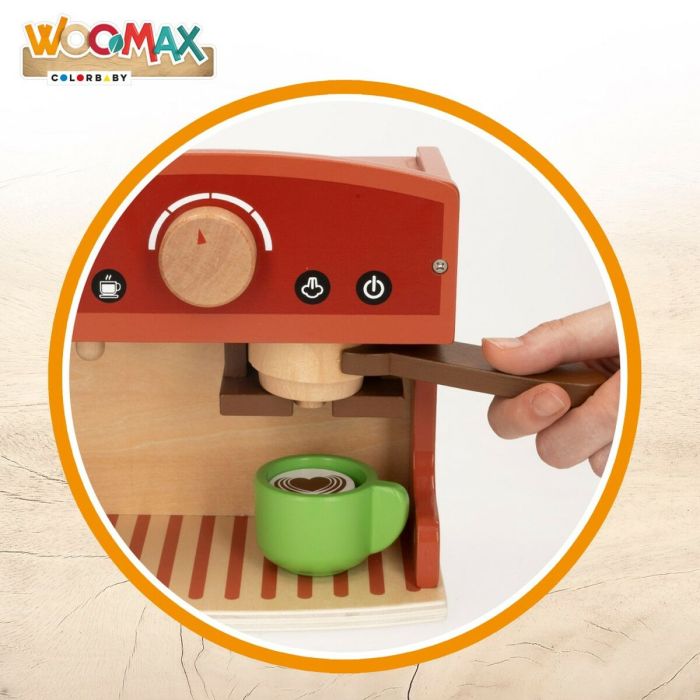 Cafetera de juguete Woomax 18 x 18 x 10 cm (4 Unidades) 5