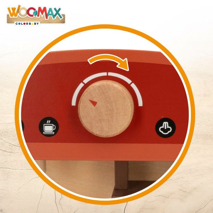 Cafetera de juguete Woomax 18 x 18 x 10 cm (4 Unidades) 4