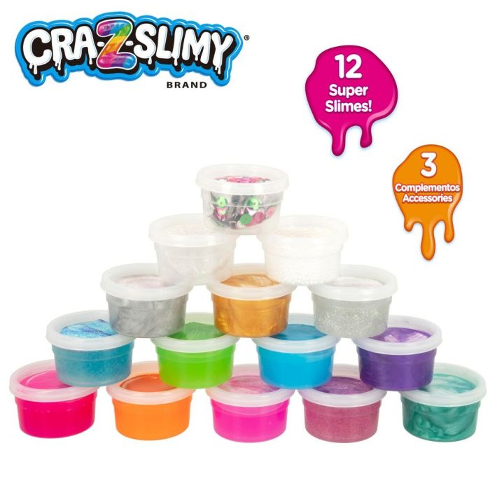 Juego de Manualidades Cra-Z-Art Slimy Blendz Slime (4 Unidades) 1
