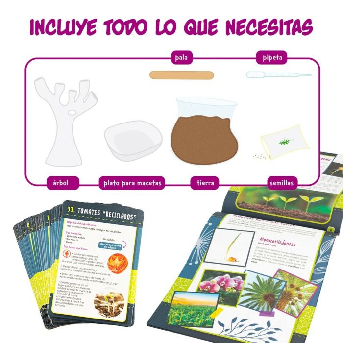 Juego de Ciencia Lisciani Botánica ES (6 Unidades) 3