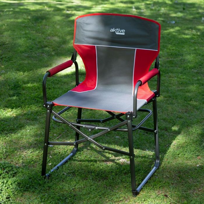 Silla de Camping Plegable Aktive 54 x 92 x 49 cm (2 Unidades) 4