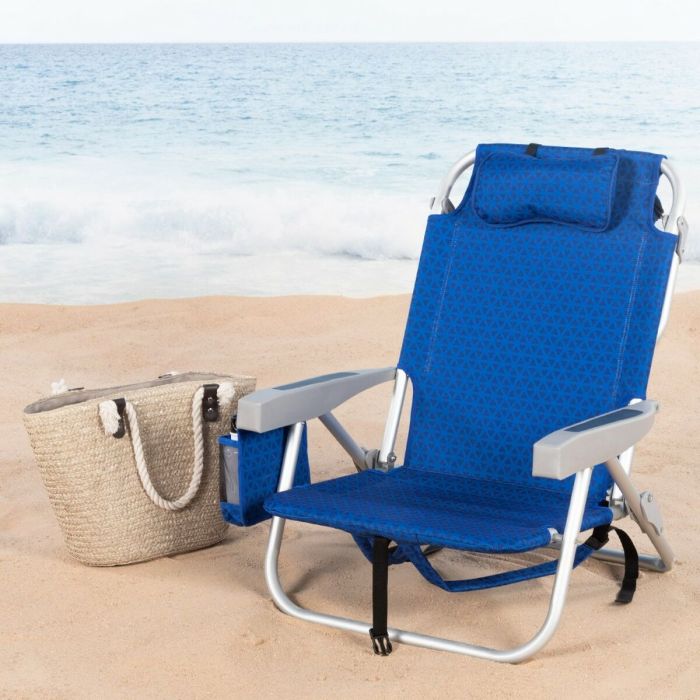 Silla de Playa Aktive 50 x 78 x 53 cm 5