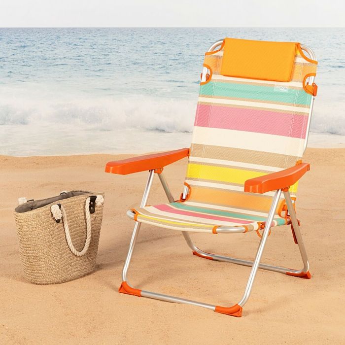 Silla de Playa Aktive 48 x 90 x 60 cm 5