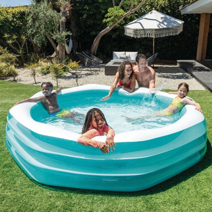 Piscina Hinchable Intex 254 x 56 x 254 cm (2 Unidades) 2