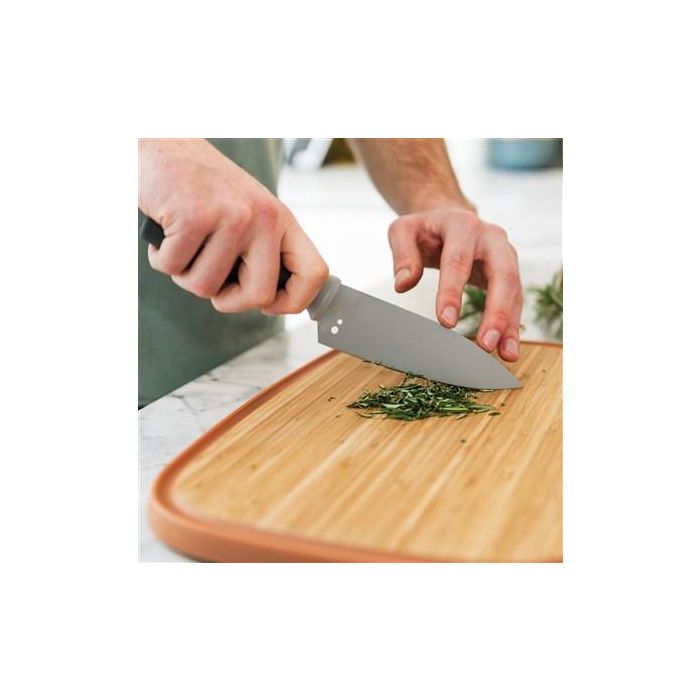 Cuchillo Cocinero Con Pelador Hierbas Gris 14 Cm BERGHOFF 3950041 2